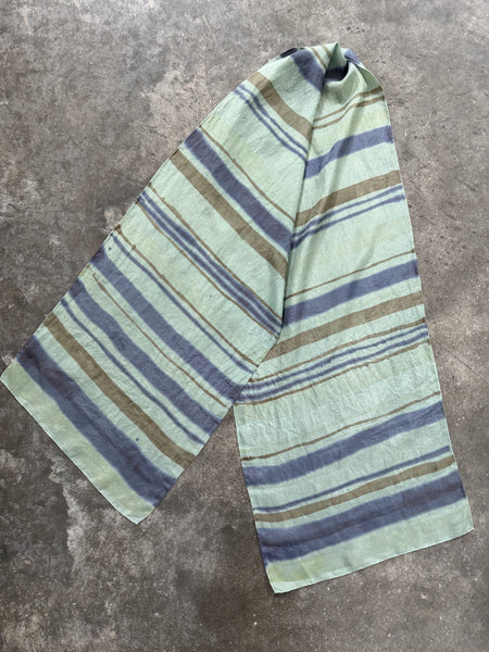 silk habotai scarf - naturally dyed