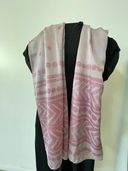 silk charmeuse shawl