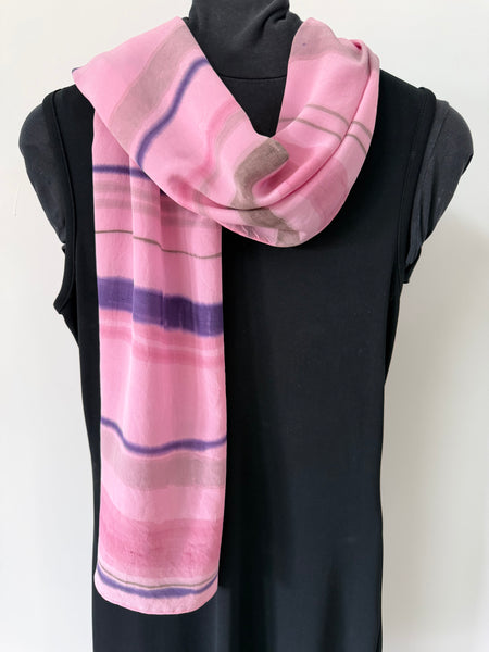 silk crepe de chine scarf