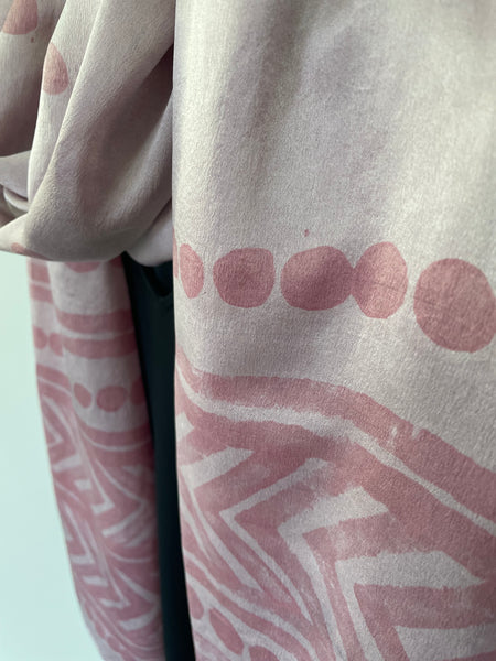 silk charmeuse shawl