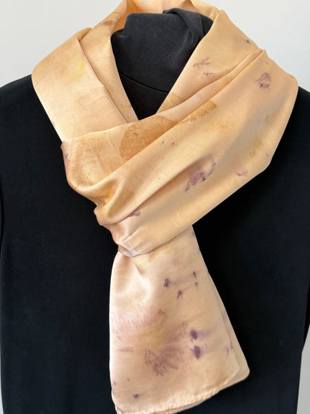 silk charmeuse scarf