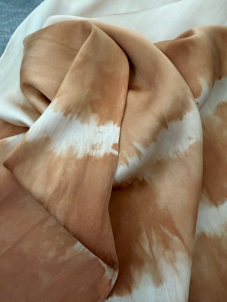 silk charmeuse scarf
