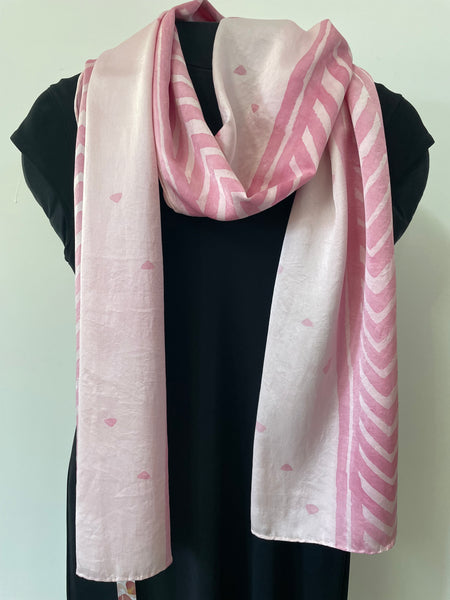 silk charmeuse shawl