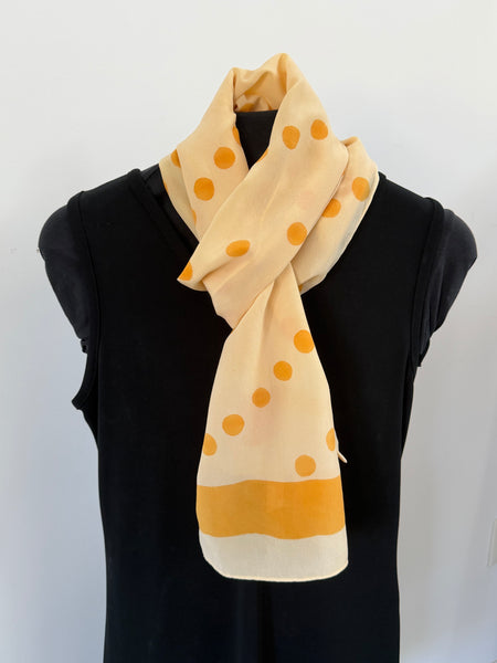 silk crepe de chine scarf