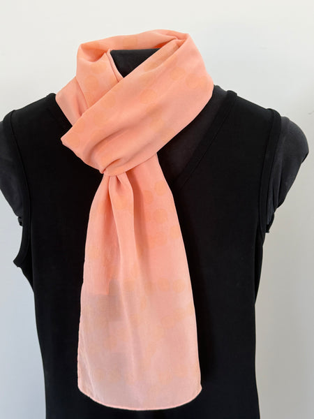 silk crepe de chine scarf