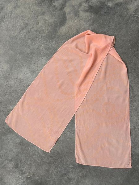 silk crepe de chine scarf
