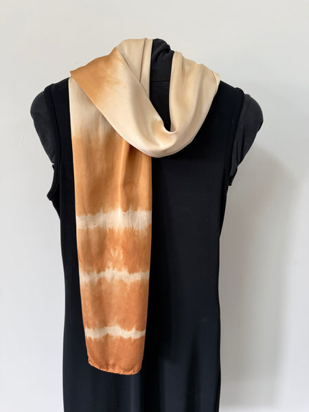 silk charmeuse scarf