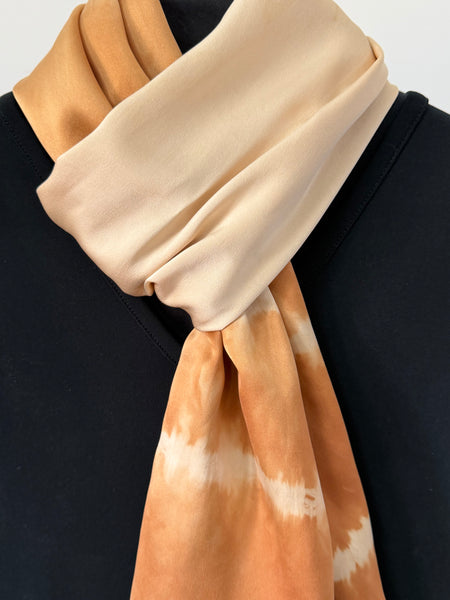 silk charmeuse scarf