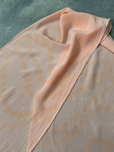 silk crepe de chine scarf