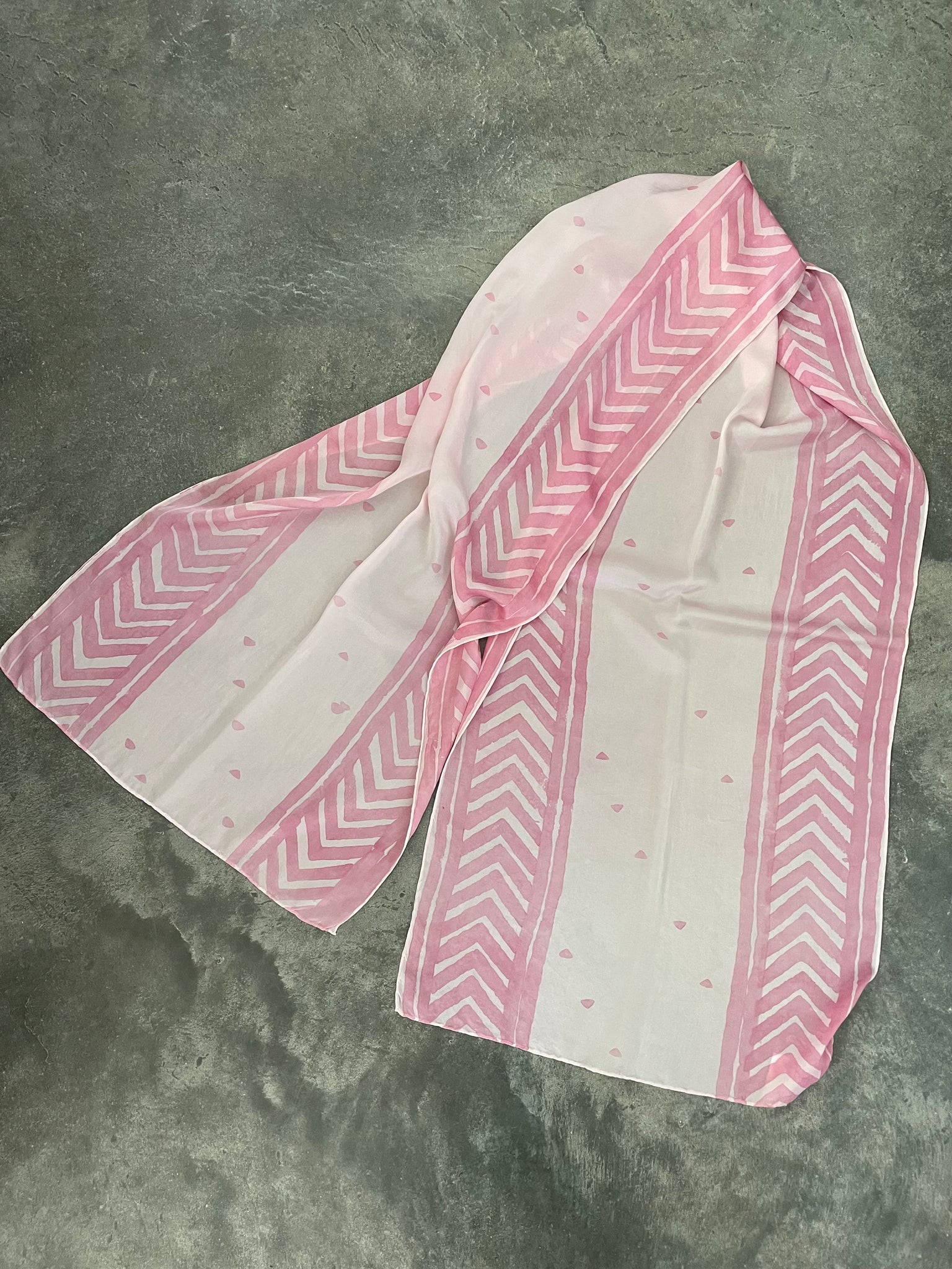 silk charmeuse shawl