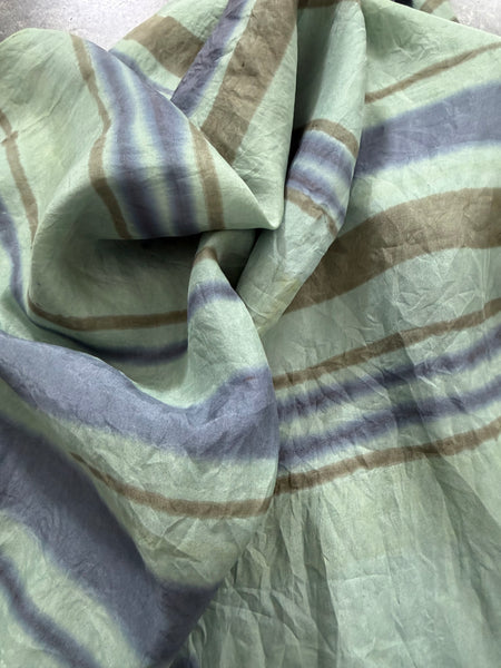 silk habotai scarf - naturally dyed