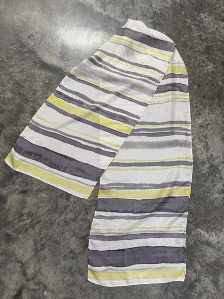 silk habotai scarf - naturally dyed