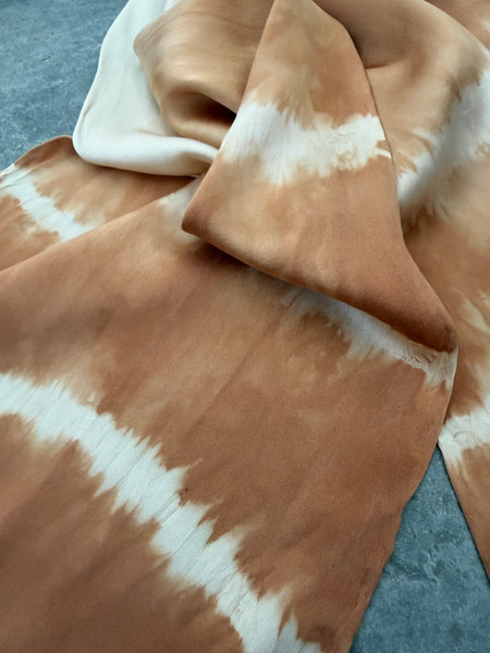 silk charmeuse scarf