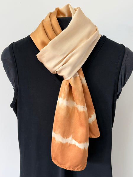 silk charmeuse scarf
