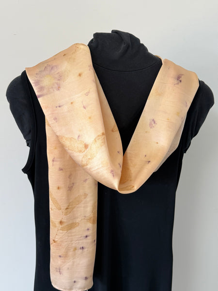 silk charmeuse scarf