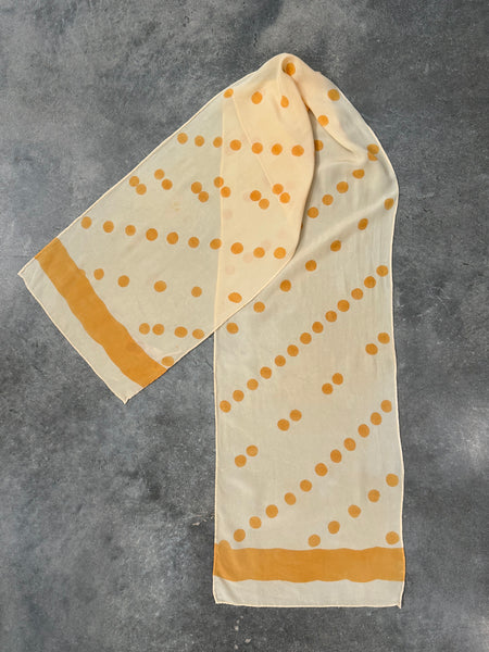 silk crepe de chine scarf