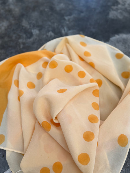 silk crepe de chine scarf