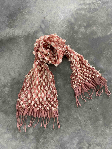 Cotton SHIBORI  scarf - Organic