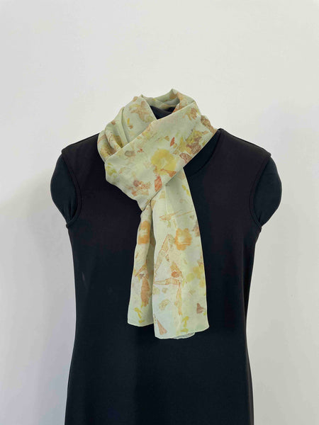 silk crepe de chine scarf
