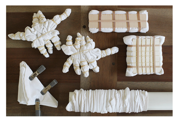 Shibori Natural Dye Workshop: Binding, Wrapping + Bundling